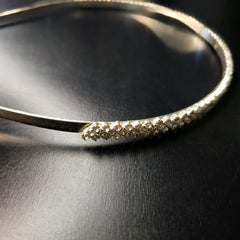 Silver Diamanté Thin Metal Headband