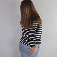 Vintage Mat de Misaine Nautical Striped Top