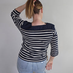 Vintage Mat de Misaine Nautical Striped Top