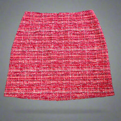 Marcs Red Tweed Skirt – Size AU 10