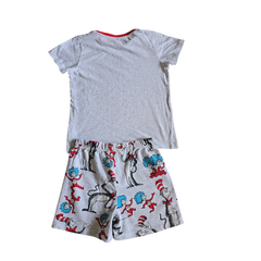 Peter Alexander Dr Seuss Collection Kids Pyjama Set Size 6 Short Sleeve Top & Shorts