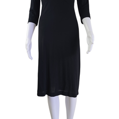 Moschino Cheap & Chic Black Cut-Out Back Midi Dress – AU 10