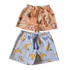 Peter Alexander Kids Bundle Size 5 | 4 Piece Sleepwear Set | Dr Seuss Print