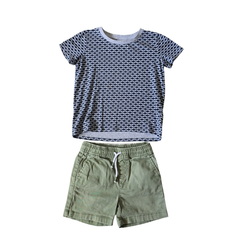 SEED Kids Clothing Bundle Size 4 & 5 – 4 Pieces Tees & Shorts