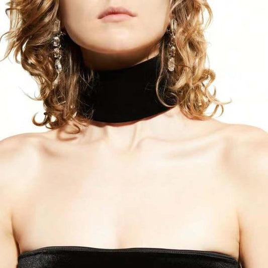 Alex Perry Black Velvet Darby Chocker/ Cuff 600