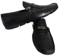 Mens Versace Leather Loafers