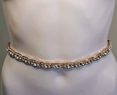 Vintage Rose Gold Chain Belt