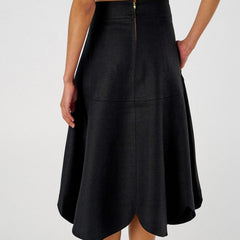 Oroton Scallop Midi Skirt