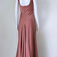 Charlotte Maxi Dress (Dusty Rose)