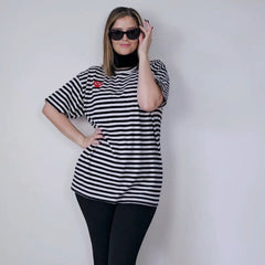 PLAY Comme des Garçons Striped Tee