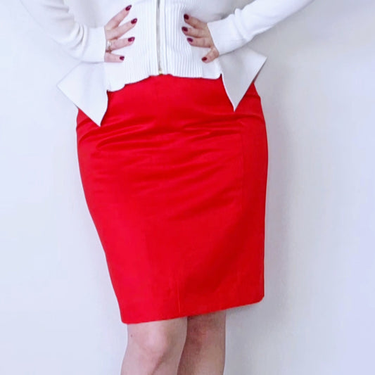 ESCADA By Margatha LFY Red Skirt 2896