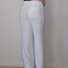 Daniel Hechter White Dress Pants