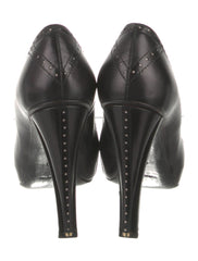 Nina Ricci Black Leather Pumps