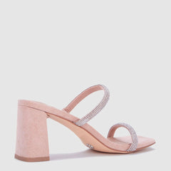 Novo Udella Luxe Nude Block Heels