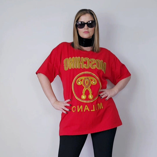 Moschino Couture Limited Edition Red Circus Tee 1080