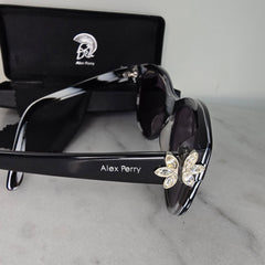 Alex Perry Black Sunglasses