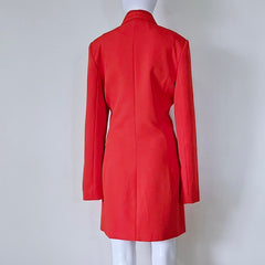 Mossman Orange Call My Name Blazer Dress