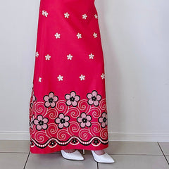 Pink Flower Power Skirt