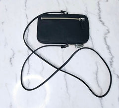 Karl Lagerfeld Maybelle Crossbody Phone Bag Purse Black