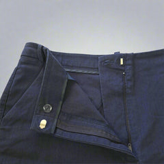 Glassons Classic Navy Bermuda Shorts - Size: AU 14