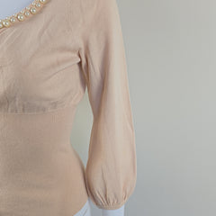 Alannah Hill Beige/Peach Cardigan - Size: AU 12
