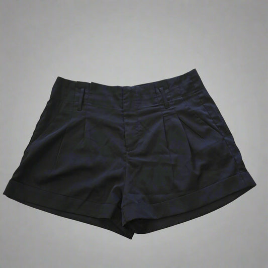 Sweetaeacia Classic Pleasted Black Shorts - Size: AU 12 1024