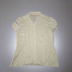 Table Eight Cream Silk Top