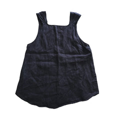 Black top on a light background