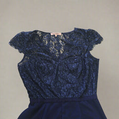 The OG of Midi Dresses – Review Navy Blue Lace Midi Dress (AU 12)