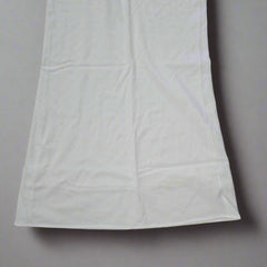 Charcoal White Linen Maxi Skirt - Size: AU12