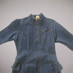 Vintage Scarpa Denim Dress, Size: Vintage AU 12 (Internaional S)