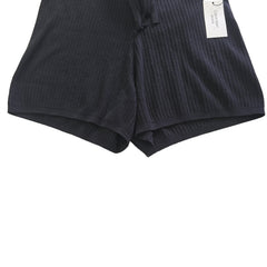 Black Cotton Shorts with a Calvin Klein label on a light background.