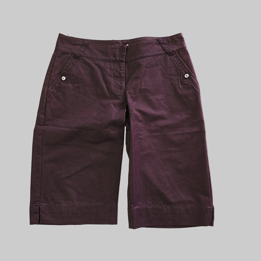 Pair of purple shorts on a light background 2736