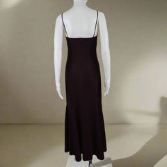 Staxs Purple Maxi Dress with Bolero Jacket Set - Size: Dress AU 10 / Bolero AU 12